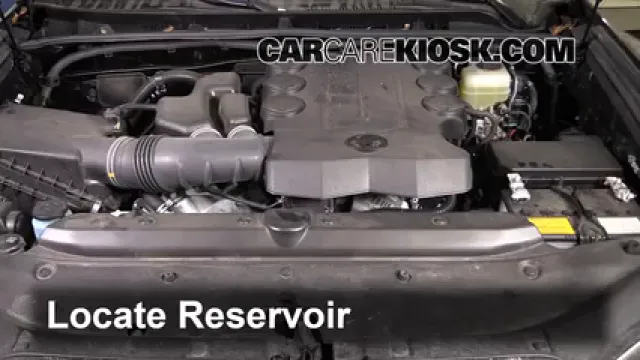 2015 Toyota 4Runner SR5 4.0L V6 Líquido limpiaparabrisas Agregar líquido